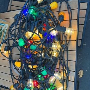 Red and Green Party Decorations String Lights